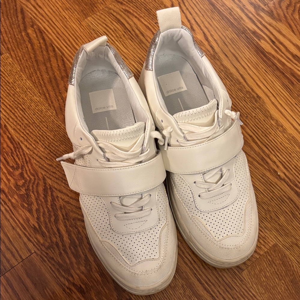 Dolce Vita White Sneakers
